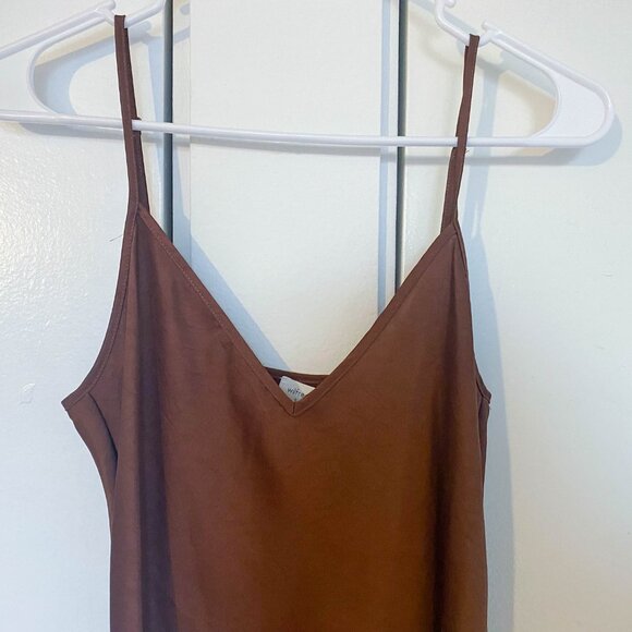 Aritzia Wilfred Only Slip Mini Dress - Picture 3 of 11